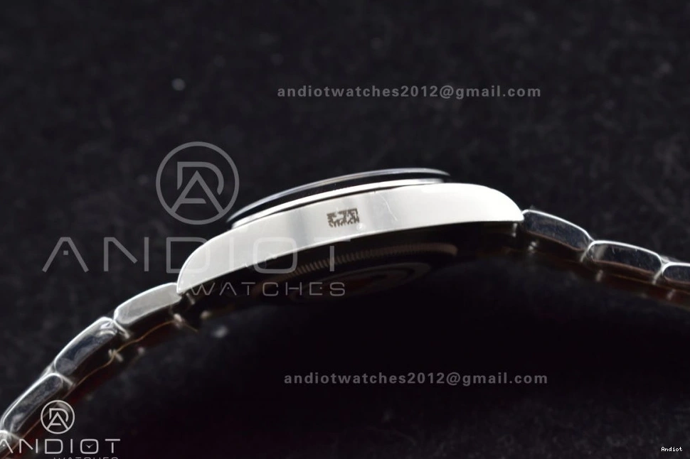 500 1:1 Best Steel Air-King Edition on Dial Black SS Bracelet VR 126900 RelaxedFit 904L Clean 0713
